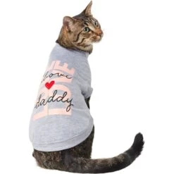 Frisco I Love Daddy Heart Dog & Cat T-Shirt -Cat Toy Shop 608262 PT2. AC SS1800 V1676644906