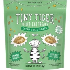 Tiny Tiger Catnip Craze Flavor Filled Cat Treats + 4 Items -Cat Toy Shop 631022 PT3. AC SS1800 V1662734806
