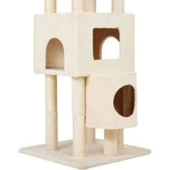Frisco 71-in Faux Fur Cat Tree & Condo & Frisco Deshedding Dog & Cat Brush -Cat Toy Shop 660294 PT4. AC SS1800 V1666838662