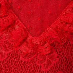 Frisco Red Ruffle Dog & Cat Dress + Headpiece -Cat Toy Shop 707286 PT6. AC SS1800 V1689271359