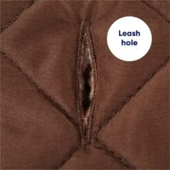 Frisco Heavy Weight 2-Tone Sherpa Lined Hybrid Quilted Dog & Cat Parka -Cat Toy Shop 718038 PT6. AC SS1800 V1692194228