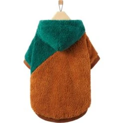 Frisco 2-Tone Colorblock Fleece Dog & Cat Hoodie -Cat Toy Shop 718134 PT3. AC SS1800 V1693234302