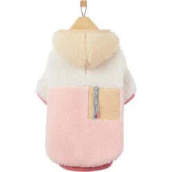 Frisco Colorblock Fleece Dog & Cat Hoodie W/ Pocket -Cat Toy Shop 718278 PT3. AC SS1800 V1693234302