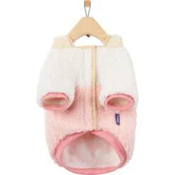 Frisco Colorblock Fleece Dog & Cat Hoodie W/ Pocket -Cat Toy Shop 718278 PT4. AC SS1800 V1693234774