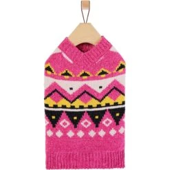 Frisco Bold Nordic V-Neck Dog & Cat Sweater -Cat Toy Shop 718710 PT3. AC SS1800 V1692977938