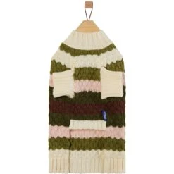 Frisco Bubble Knit Multi Striped Mock Neck Dog & Cat Sweater -Cat Toy Shop 718854 PT4. AC SS1800 V1693234898