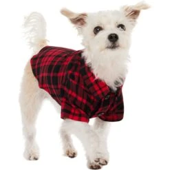 Frisco Red Tartan Plaid Dog & Cat Flannel Shirt -Cat Toy Shop 720790 PT2. AC SS1800 V1703194382