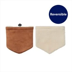 Frisco Reversible Cozy Knit Faux Fur Dog & Cat Pullover Bandana -Cat Toy Shop 733918 PT3. AC SS1800 V1692377819