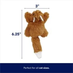 Hartz Delectables Squeeze Up Variety Pack Lickable Cat Treats & Frisco Squirrel Plush Cat Toy With Refillable Catnip -Cat Toy Shop 737422 PT6. AC SS1800 V1670877991