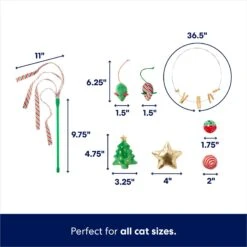 Frisco Holiday Cozy Christmas Sack Variety Pack Cat Toy With Catnip -Cat Toy Shop 740054 PT2. AC SS1800 V1695046483