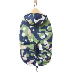 Frisco Medium Weight Urban City Camo Printed Dog & Cat Hooded Coat -Cat Toy Shop 742358 PT3. AC SS1800 V1693234034