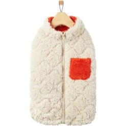Frisco Medium Weight Quilted Sherpa Dog & Cat Zipper Coat -Cat Toy Shop 744166 PT3. AC SS1800 V1692978613