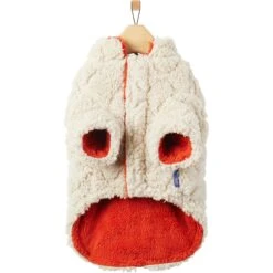 Frisco Medium Weight Quilted Sherpa Dog & Cat Zipper Coat -Cat Toy Shop 744166 PT4. AC SS1800 V1692978614