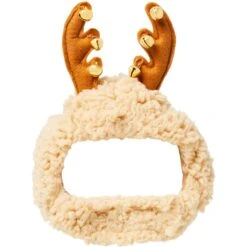 Frisco Sherpa Reindeer Dog & Cat Hat With Bells -Cat Toy Shop 745646 PT3. AC SS1800 V1694793503