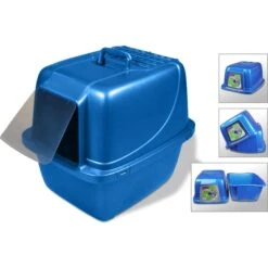 Van Ness Enclosed Cat Litter Pan & Frisco Paw Shaped Cat Litter Mat 11 Van Ness Enclosed Cat Litter Pan & Frisco Paw Shaped Cat Litter Mat -Cat Toy Shop 947414 PT2. AC SS1800 V1693602740