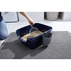 Frisco Open Top Cat Litter Box With Rim, Large & Frisco Plastic Litter Scooper With Caddy -Cat Toy Shop 947526 PT7. AC SS1800 V1693600340