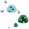 Frisco Butterfly Cat Tracks Cat Toy & Frisco Bee & Leaf Cat Tracks Cat Toy With Catnip